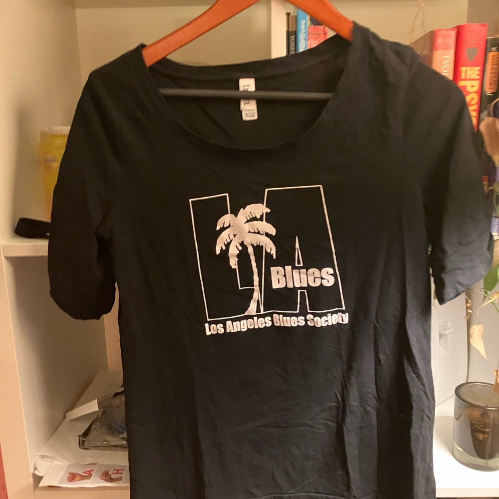 Bella Black Blues Graphic Tee